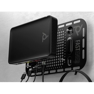 Poly Studio G62 Video Conference Equipment - Large Room Size Supported - Black - For Video Conferencing - 3840 x 2160 Vide