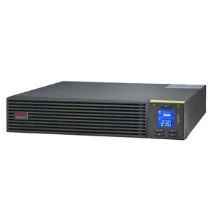 APC by Schneider Electric Easy UPS On-Line Double Conversion Online UPS - 1 kVA/900 W - 2U Rack-mountable - 4 Hour Recharg