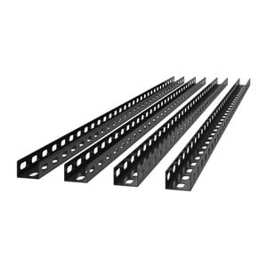 CEILING MOUNTING RAIL 1500 MM X4 BLACK