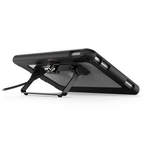 Compulocks iPad 10.2" Secured Kickstand Black - Metal Kickstand for extra functionality, Lock slot and cable lock, Mobile 