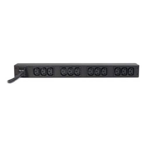 APC NetShelter PDU - Basic - IEC 60320 C20 - 12 x IEC 60320 C13 - 200 V, 208 V, 230 V Input - 208 V AC Output - 3.68 kW - 