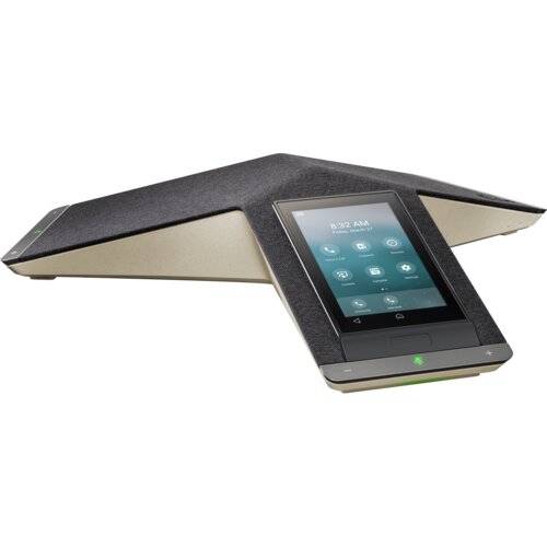 Poly Trio C60 IP Conference Station - Corded/Cordless - Bluetooth, Wi-Fi - Tabletop - Black - 3 x Total Line - VoIP - 12.7