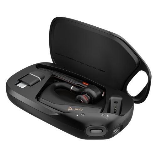Poly Voyager Legend 50-M Wireless Earbud, Behind-the-ear Mono Earset - Black - Microsoft Teams Certification - Monaural - 