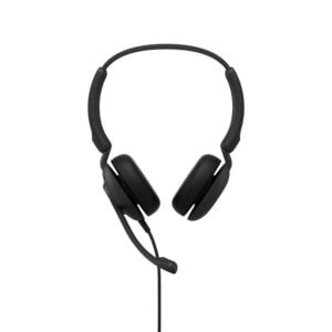 Jabra Evolve 10 Wired Over-the-head, On-ear Stereo Headset - Black - Binaural - Supra-aural - 20 Hz to 20 kHz - 190 cm Cab