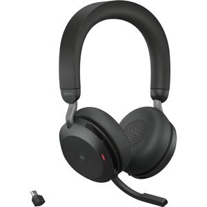 Jabra Evolve2 75, Link380/390c (USB-C) MS Teams Stereo - Black