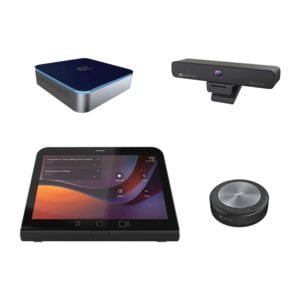 RXV200 Microsoft Teams room compute Bundle 20, including RX-PAD room controller,  RXVCAM50-M camera and RX15 Audio Peripheral
