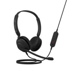 Jabra Evolve 10 Wired Over-the-head, On-ear Stereo Headset - Black - Binaural - Supra-aural - 20 Hz to 20 kHz - 190 cm Cab