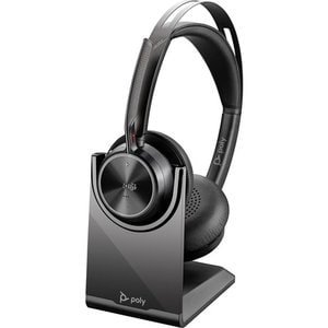 Poly Voyager Focus 2-M USB-C-C Headset USB-C/A Adapter Charging Stand (Consumer version)