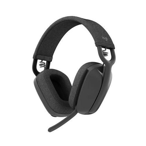 Logitech Zone Vibe Wireless MS Teams Headphones with Bluetooth Adapter - GRAPHITE
