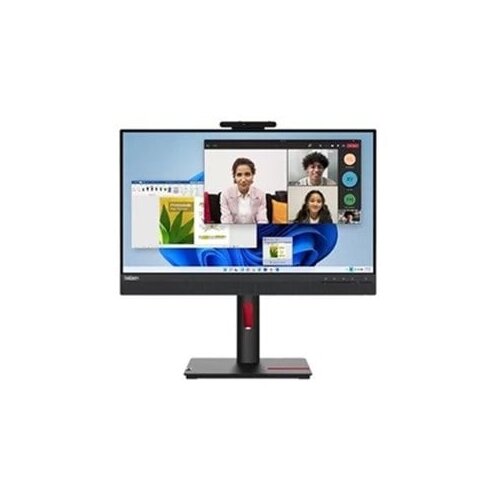 Lenovo ThinkCentre Tiny-In-One 24 Gen 5 24" Class Webcam Full HD LED Monitor - 16:9 - Black, Jet Black - 60.5 cm (23.8") V