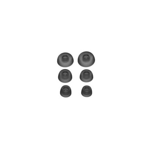 EarGels for Jabra Elite 7 Pro/Active/Sport and Evolve2 Buds - Black