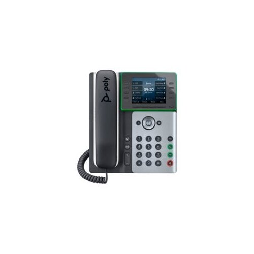 HP Poly Edge E350 IP Phone and PoE-enabled
