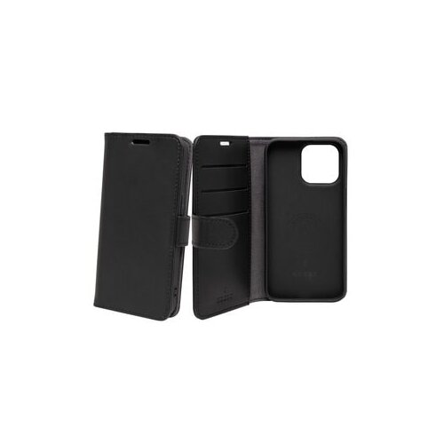 gre8t Carrying Case (Wallet) Apple iPhone 15 Smartphone - Black