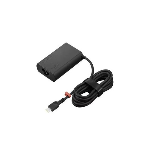 Lenovo Slim 65 W AC Adapter - For Notebook - Europe - 1 m Cable - 120 V AC, 230 V AC Input - Black