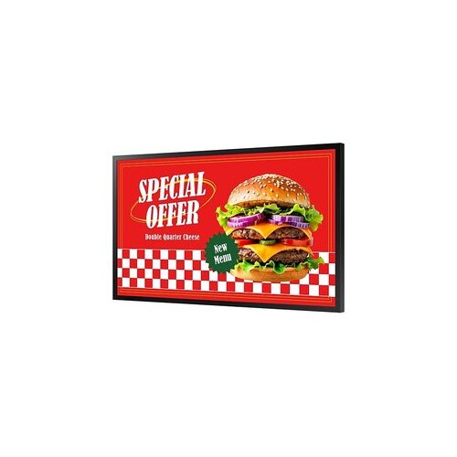 Samsung 55" FullHD, 16:9, OH55D-X, Outdoor LCD IP56 with protection glass, 3500nits, HDBase-T, 2xHDMI, RS-232 In/Out, USB,