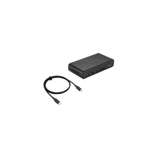 Asus DC301 11 Port(s) USB Type C Docking Station for Notebook, Monitor, Keyboard, Mouse, Earphone, Card Reader - Charging 