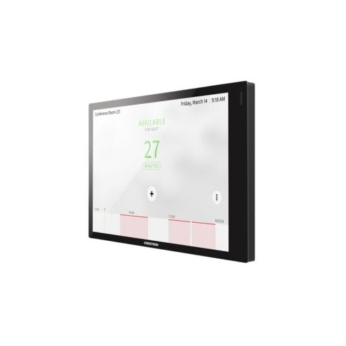 7 in. Wall Mount Touch Screen, Government Version, Black Smooth