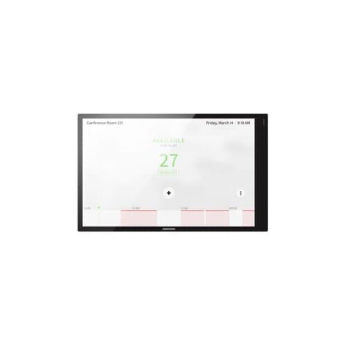 10.1 in. Room Scheduling Touch Screen, Black Smooth