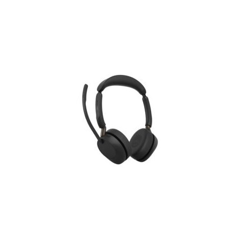 Jabra Evolve3 65 - Stereo, Link 390c (USB-C), UC, with Charging Stand