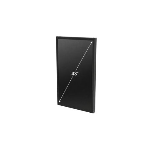 Casing Pure Wall 43P Black 4mm PC Protective Glass