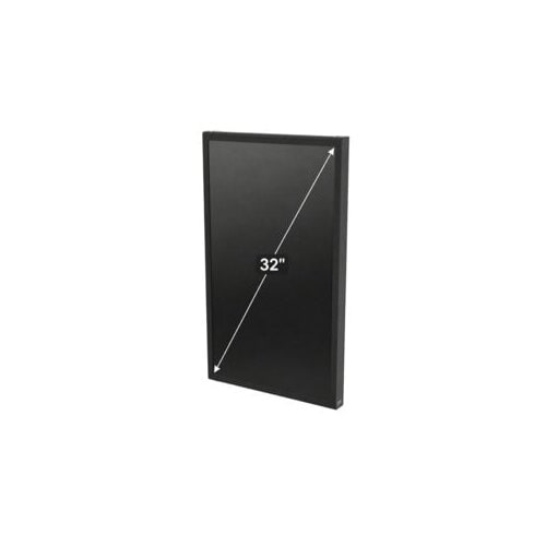 Casing Pure Wall 32P Black 4mm PC Protective Glass
