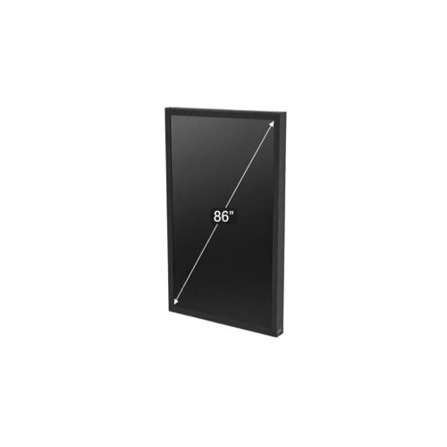 Casing Pure Wall 86P Black 4mm PC Protective Glass