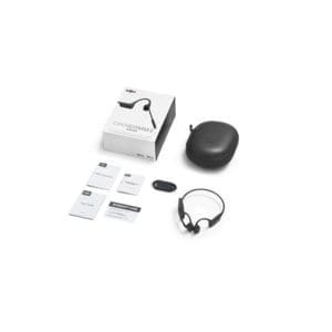 SHOKZ OpenComm2 UC 2025 Upgrade Wireless Bluetooth Bone Conduction Videoconferencing Headset with USB-C Charging Port and 