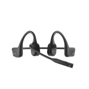 Shokz OpenComm2 UC 2025 Upgrade Wireless Bluetooth Bone Conduction Videoconferencing Headset with USB-C Charging Port and 