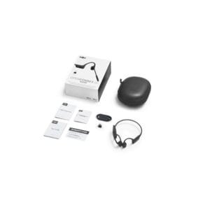 Shokz OpenComm2 UC 2025 Upgrade Wireless Bluetooth Bone Conduction Videoconferencing Headset with USB-C Charging Port and 
