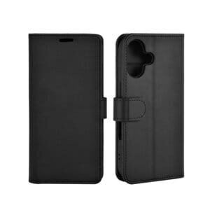 gre8t Carrying Case (Wallet) Apple iPhone 17 Smartphone - Black