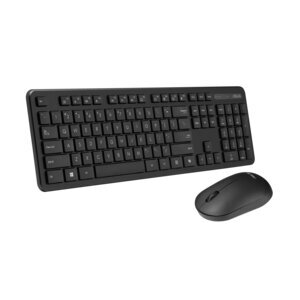 Asus CW100 Keyboard & Mouse - Nordic - USB Wireless RF 2.40 GHz Keyboard - USB Wireless RF Mouse - Optical - 1600 dpi - Sc