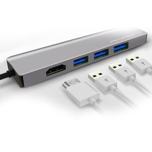 HUB 5 EN 1 -  USB TYPE-C