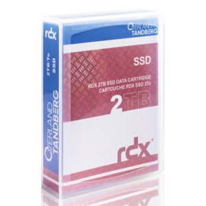 Overland-Tandberg O-T Cassette RDX SSD 2 To. Type de produit: Cartouche RDX, Type de support: RDX, Capacité d'origine: 2 T