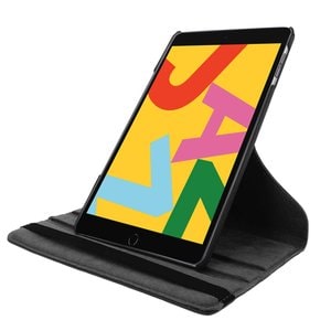 ETUI FOLIO ROTATIF POUR IPAD 10,2" 2020/2019 NOIR