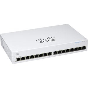 Commutateur non administrable Cisco Business CBS110-16T-D | 16 ports GE | Garantie limitée à vie