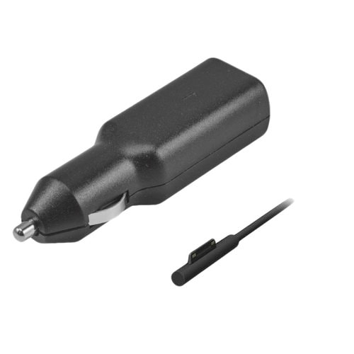CHARGEUR VOITURE ALLUME-CIGARE 45W pour MICROSOFT Surface Pro 4 / Surface Pro 5 / Surface Pro 6 / Surface Pro 2017 / Surfa