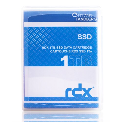 Overland-Tandberg O-T Cassette RDX SSD 1 To. Type de produit: Cartouche RDX, Type de support: RDX, Capacité d'origine: 1 T