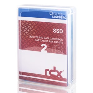 Overland-Tandberg O-T Cassette RDX SSD 2 To. Type de produit: Cartouche RDX, Type de support: RDX, Capacité d'origine: 2 T