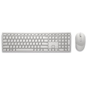 Dell KM5221W Keyboard & Mouse - QWERTZ - Hungarian - Wireless Keyboard - Keyboard/Keypad Color: White - Wireless Mouse - P