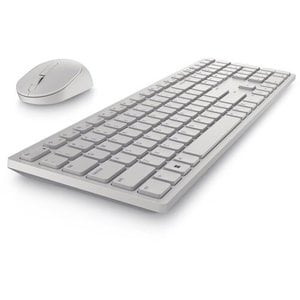 Dell KM5221W Keyboard & Mouse - QWERTZ - Hungarian - Wireless Keyboard - Keyboard/Keypad Color: White - Wireless Mouse - P