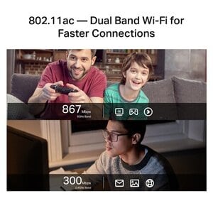 TP-Link Archer T4E IEEE 802.11ac Dual Band Wi-Fi Adapter for Desktop Computer - PCI Express - 1.17 Gbit/s - 2.40 GHz ISM -