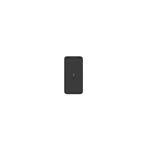 Redmi PB200LZM Power Bank - Black - For USB Device, Smartphone - Lithium Polymer (Li-Polymer) - 20000 mAh - 2.10 A, 1.50 A
