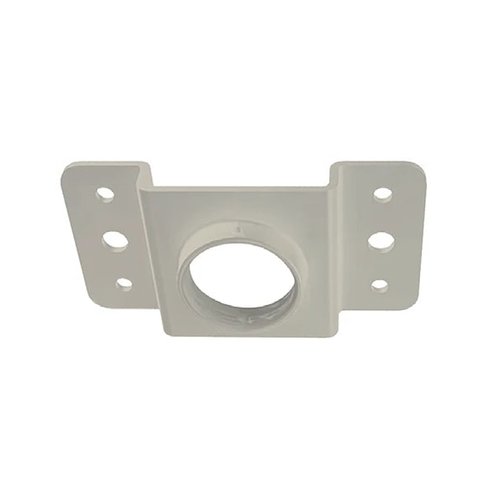 Hanwha Techwin Mounting Adapter for Extension Pipe, Mounting Adapter, Ceiling Mount - White - 80 lb Load Capacity - Steel