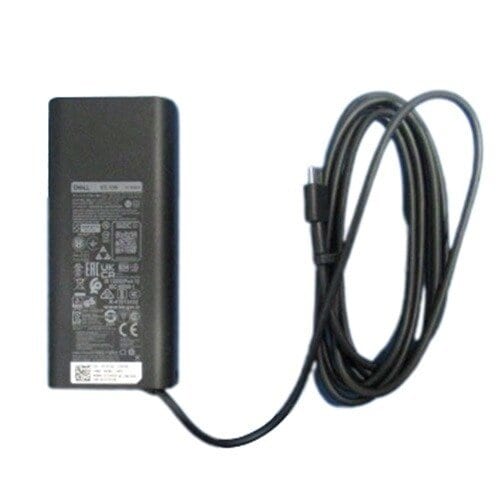 Dell 65W USB-C Adapter - 65 W - 3 ft Cable - 120 V AC, 230 V AC Input - 5 V DC, 9 V DC, 15 V DC, 20 V DC Output - 3.25 A