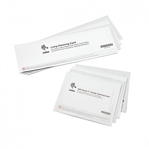Zebra Cleaning Cards - For Printer Head, Printer Transport Roller, Printer Magnetic Encoder