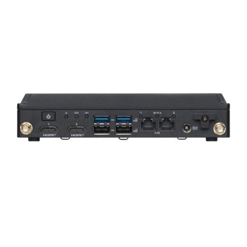ASUS NUC 13 Rugged Fanless Kit Mini PC with Intel Processor N50, Single DDR5-4800 RAM slot, 64GB eMMC onboard, dual 2.5G L