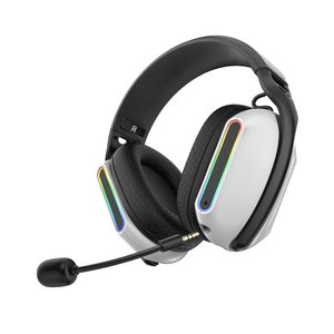 Audífonos Gamer Diadema Alambrica, Gaming Headset Gamer, Con Microfono Desmontable, Iluminación RGB, Usb Con Cable Trenzad