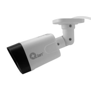 Kit De Camaras Qian Con NVR/ Disco Duro 1TB, Ip Bullet 5 Mp 30m Ir Para Interiores/exteriores Alámbrico 2560 X 1920 Pixele