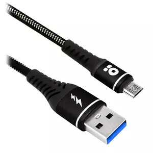 CABLE USB V2.0 A MICRO B 1.0M DENIM NEGRO