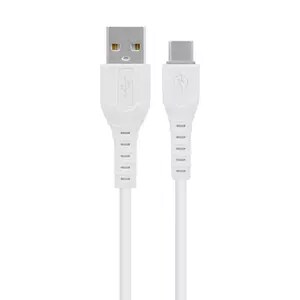 FASTCHARGE CABLE USB V3.0 A-TIPO C BLANCO 1M
